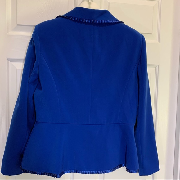 J. Lauren International Vintage Blue Jacket Size 14 - Picture 4 of 8